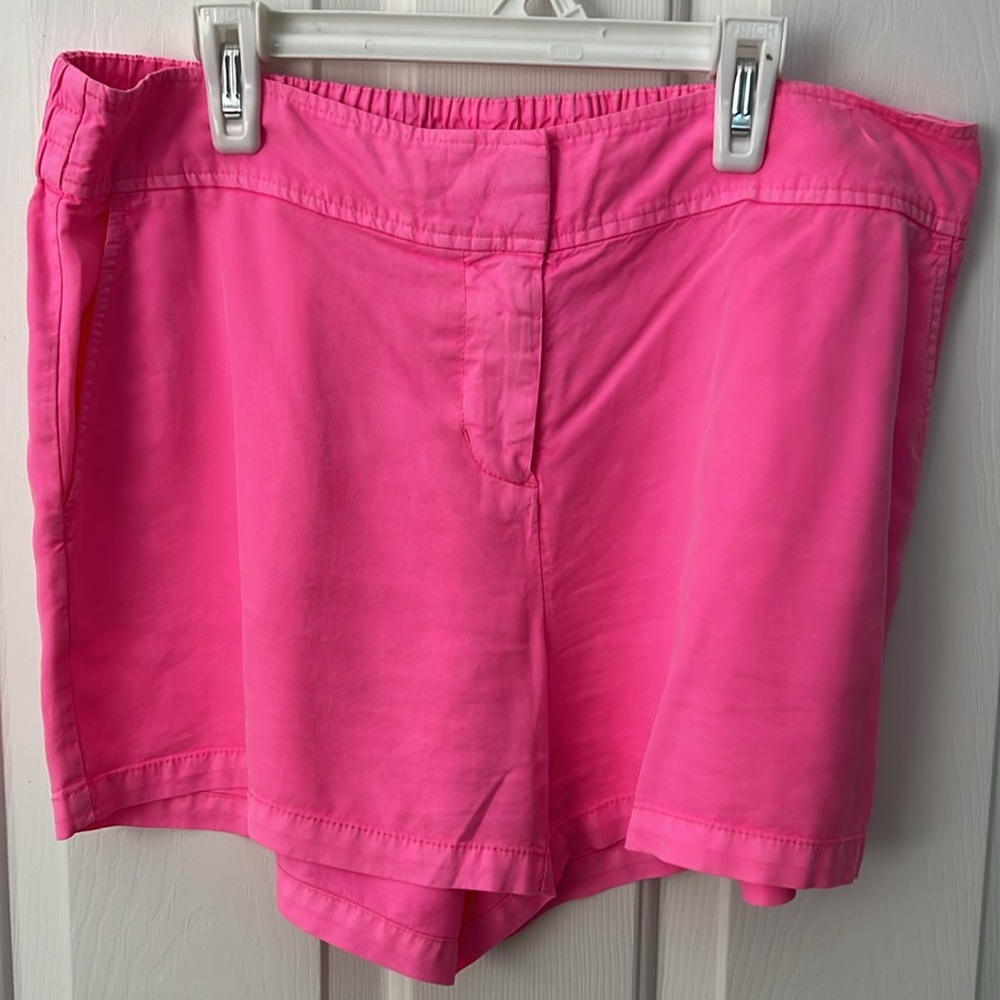 Vineyard Vines Neon/ Malibu Pink Foley Shorts Size 10 EUC